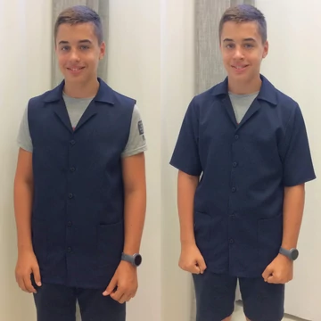 Unisex Iskolaköpeny