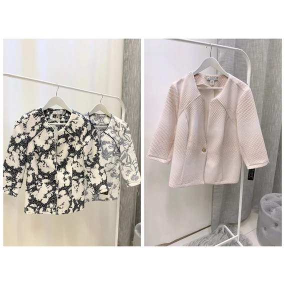 Jacquard Vállas Blézer