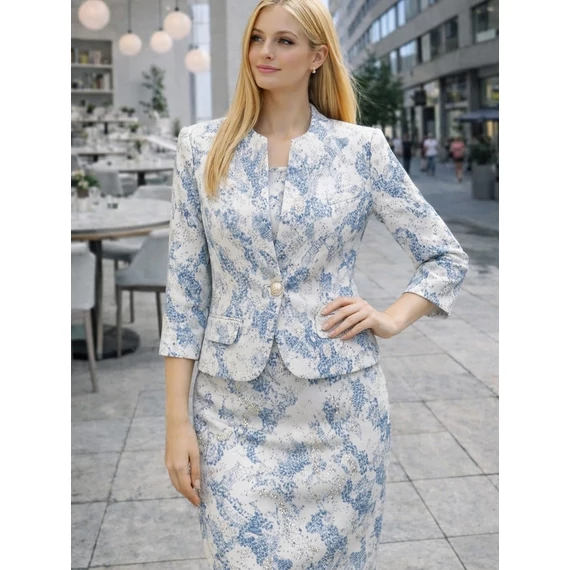 Jacquard Kiskabátos Ruhás Komplé